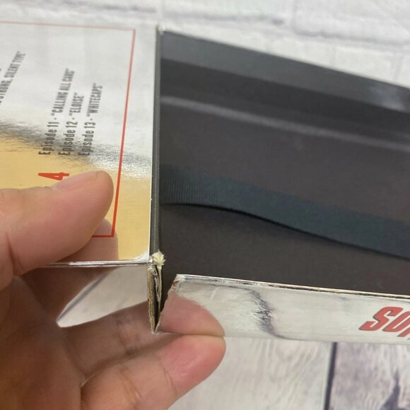 The Sopranos Season 4 DVD The Complete Fourth Season Box Set Silver Foil - VG - Picture 8 of 8